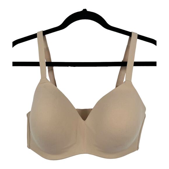 Wacoal bra 852189 How Perfect wire free t-shirt tan size 36D - Picture 1 of 7